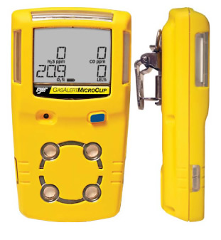 GasAlertMicroClip Multi-Gas Detector